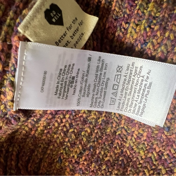 Madewell marled grey wood crop cardigan sweater - Picture 5 of 5